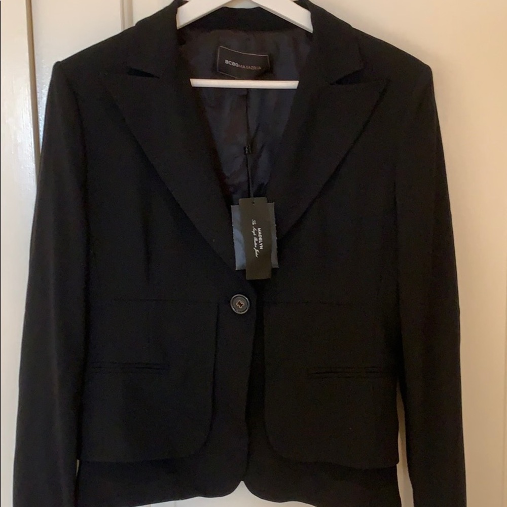 BCBG MaxAzria black blazer